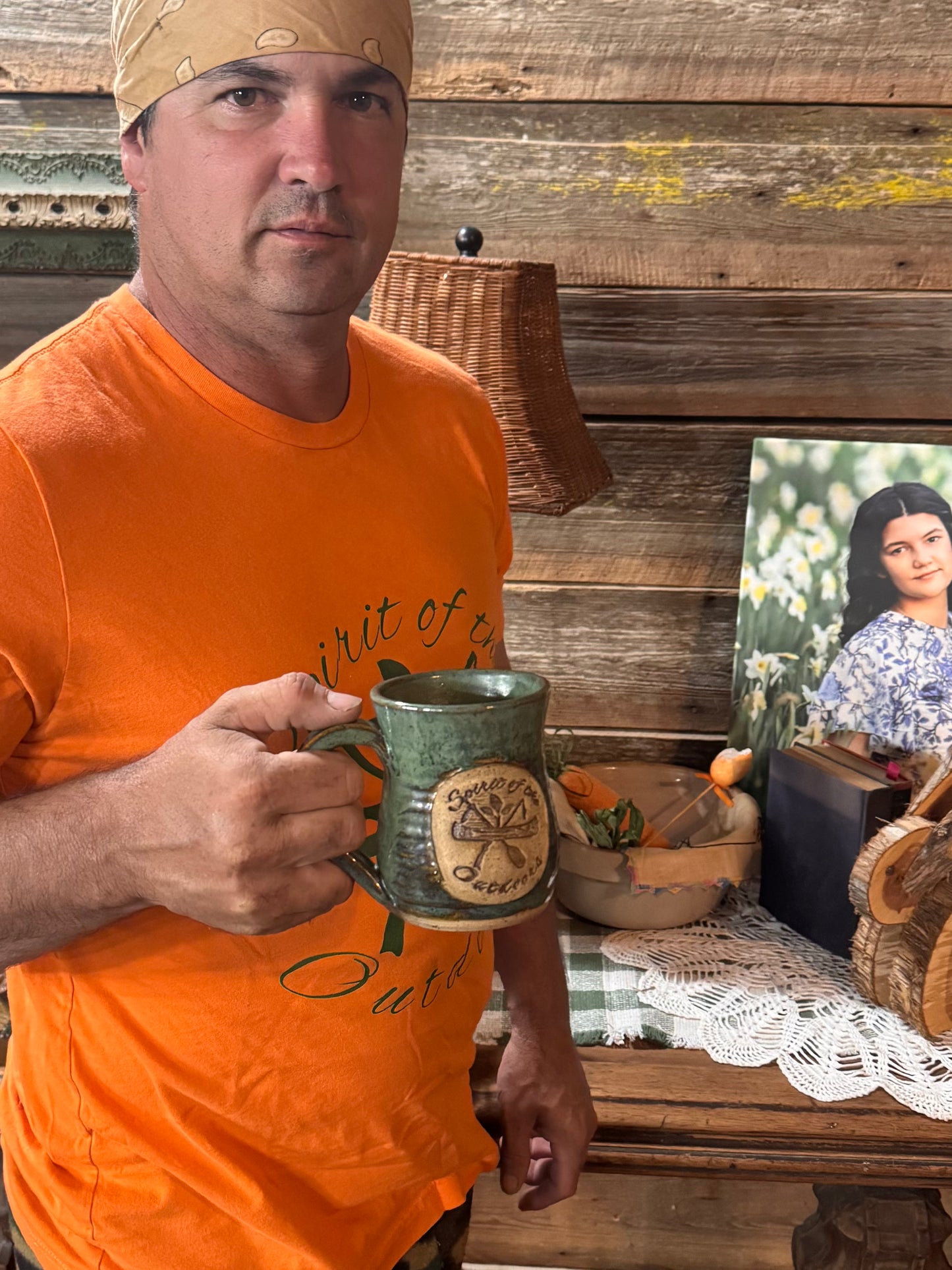 Spirit Of The Outdoors Green Moss mug