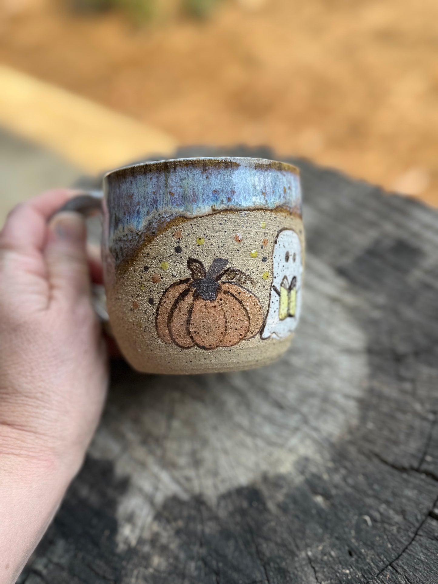 Fall Book Lovers coffee cup (In Stock)