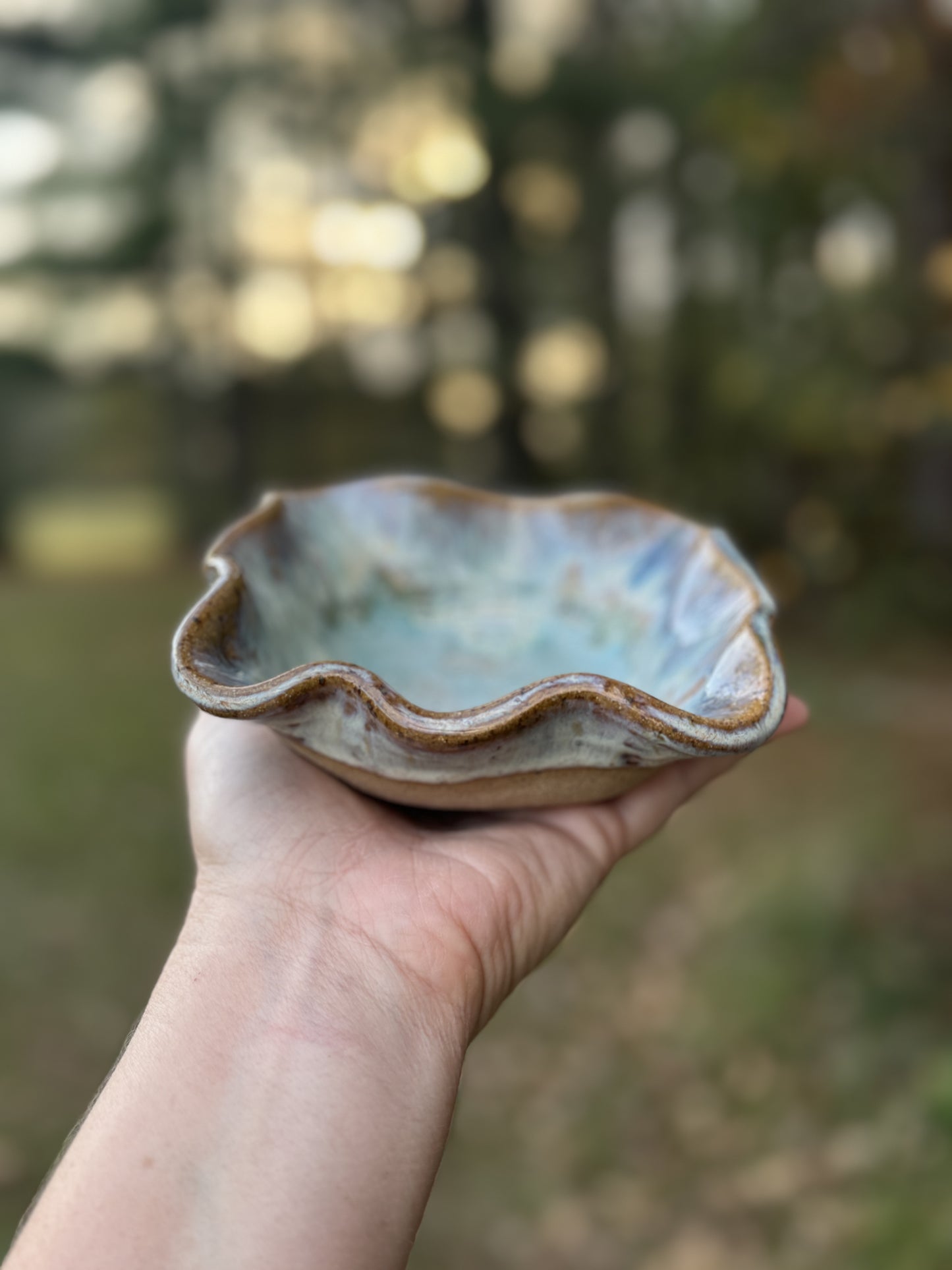 Square Candy Bowl (Powder Blue)